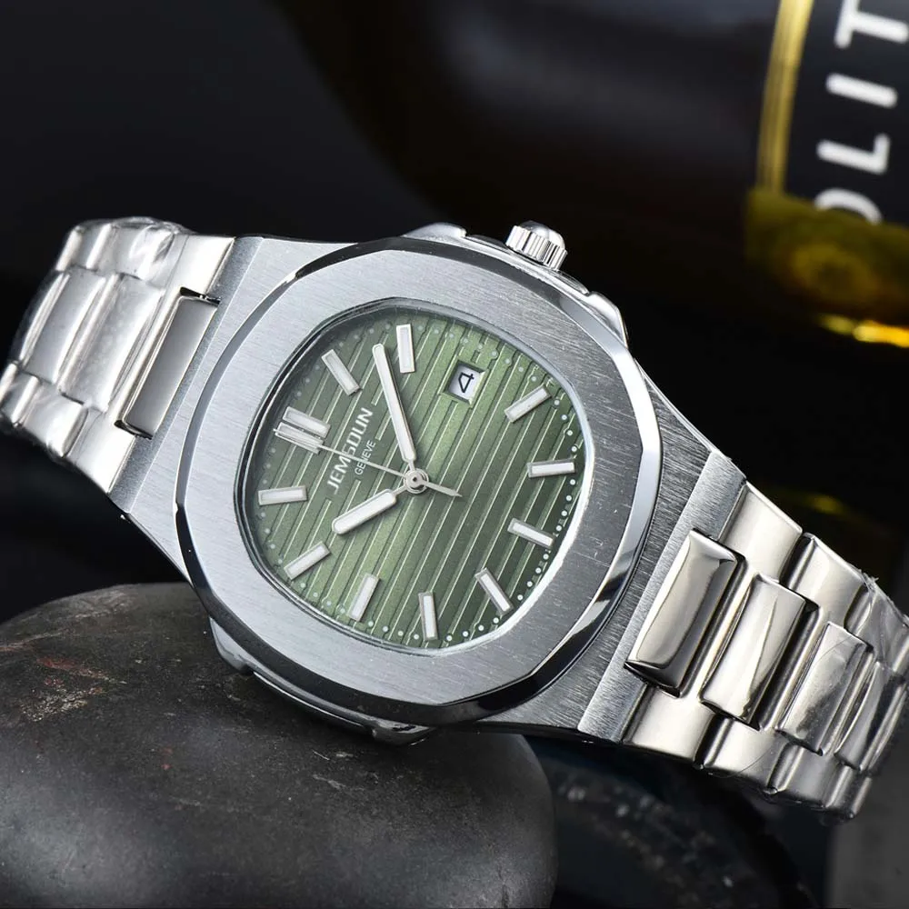 

Новые оригинальные Брендовые Часы для мужчин, модные повседневные кварцевые наручные часы с автоматической датой, роскошные деловые водонепроницаемые ювелирные часы AAA