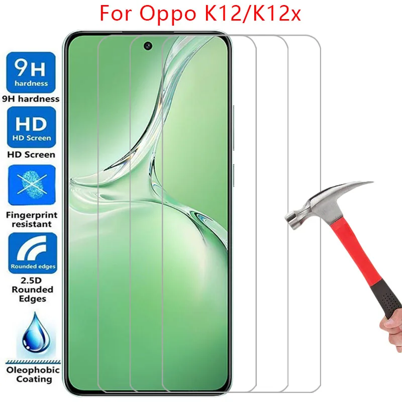 Защитная пленка для экрана oppo k12 plus k12x защитное закаленное стекло на oppok12 k 12 12k k12plus