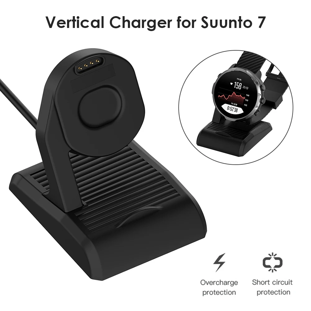 

USB Charger Cradle for Suunto 7 Smartwatch Charging Dock Charging Port Sync Cradle Dock Stand Smart Watch Accessories