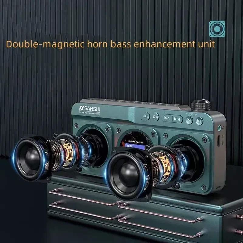 Портативный FM-радиоприемник SANSUI F28