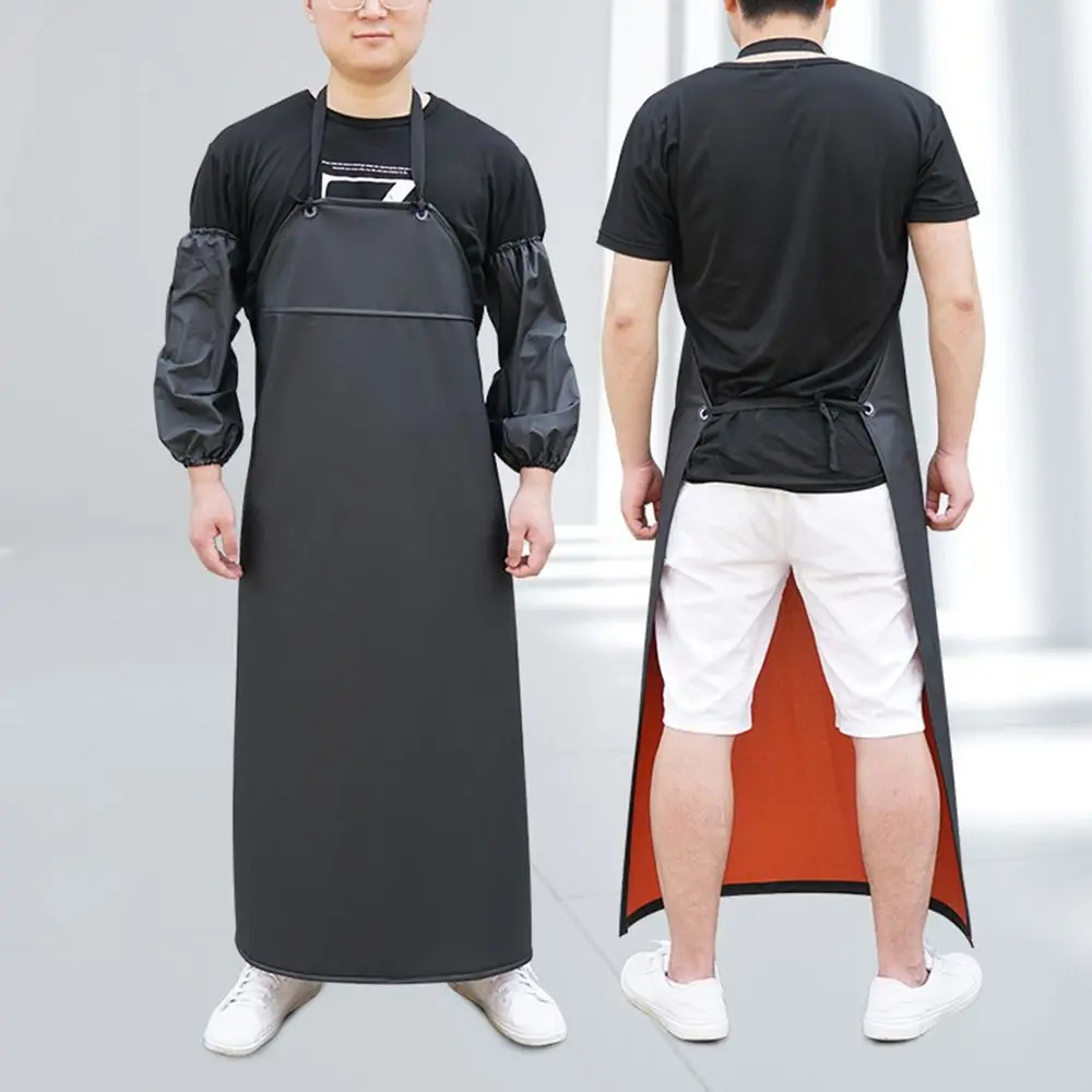 Кухонный Фартук из мягкой искусственной кожи водонепроницаемый маслостойкий