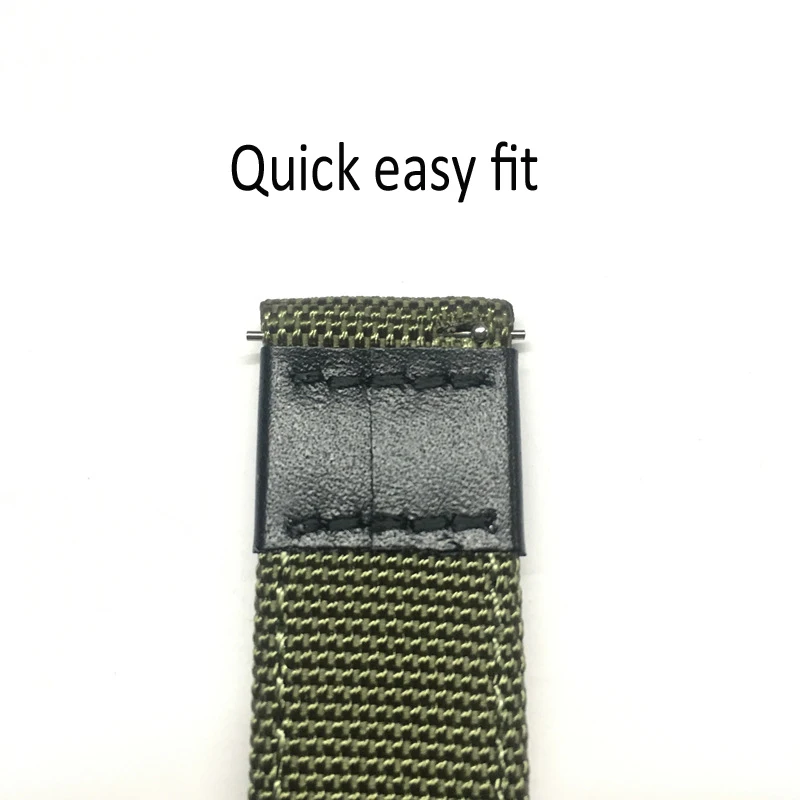 Nylon Band For Garmin Vivoactive 3 Strap For Garmin Vivoactive3/4/Vivomove HR/Forerunner 645/Venu 245 245M Bracelet Watch Strap