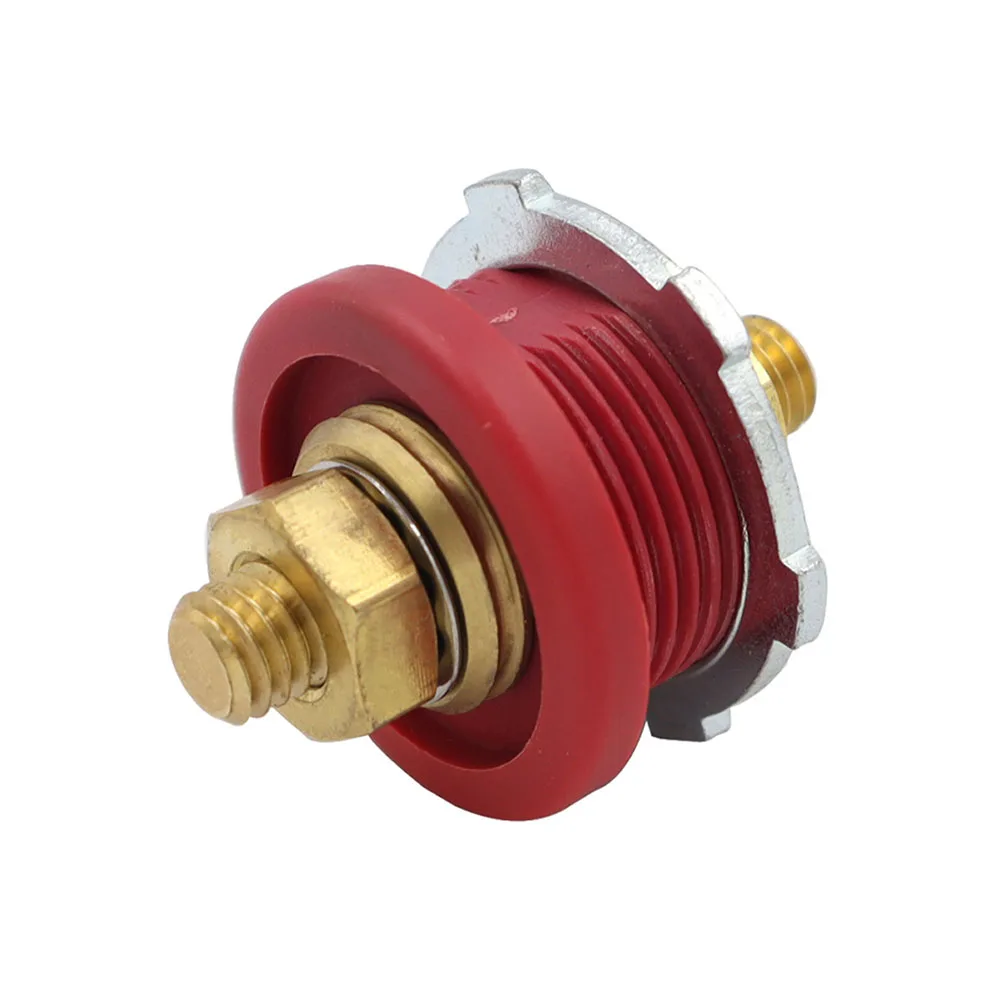 

1pc Quick Release Battery Terminals Bulkhead Clamps Car Battery Terminal Shut-Off Connectors Panel 250A For Racing Car