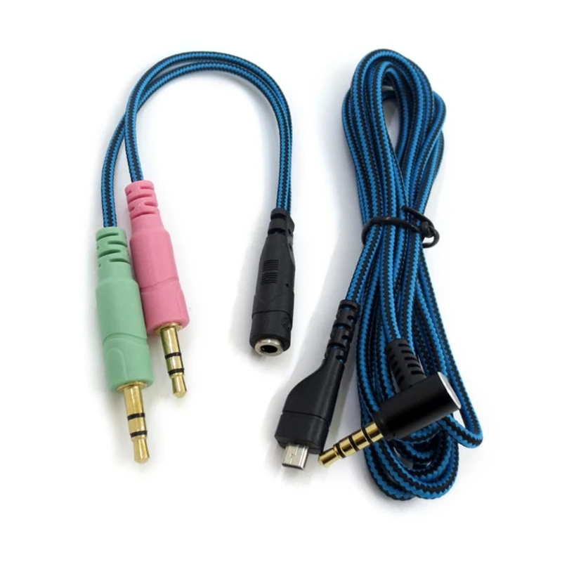 

USB Cable PVC Line Converter Wire for SteelSeries Arctis 3 5 7 Headphones Replacement Part Repair