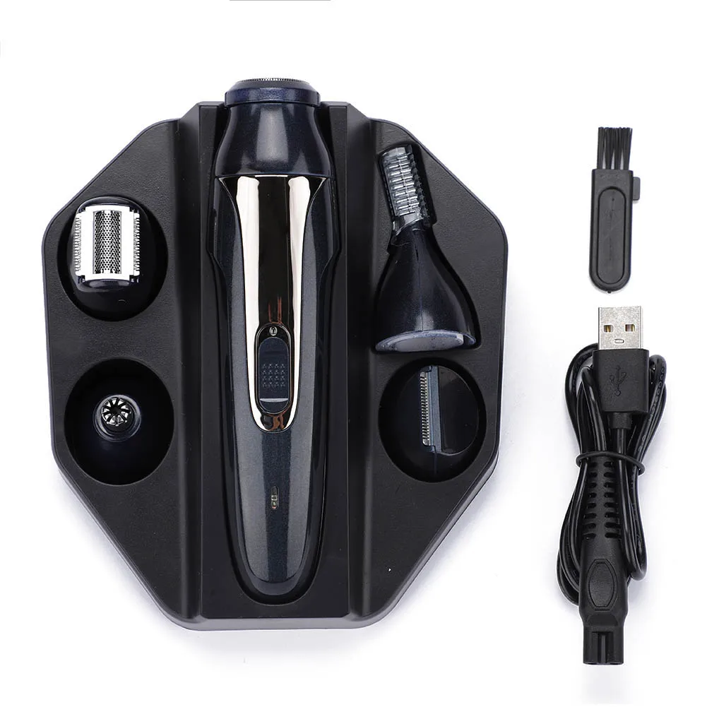 

SPORTSMAN 5-in-1 Portable Electric Shaving Nose Ear Beard Hair Eyebrow Trimmer Set Men Care