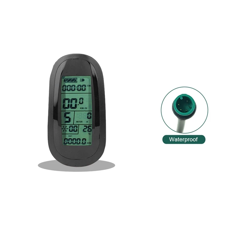 Комплект для электровелосипеда Ebike 24 В 36 48 72 в дисплей KT-LCD6 интеллектуальная