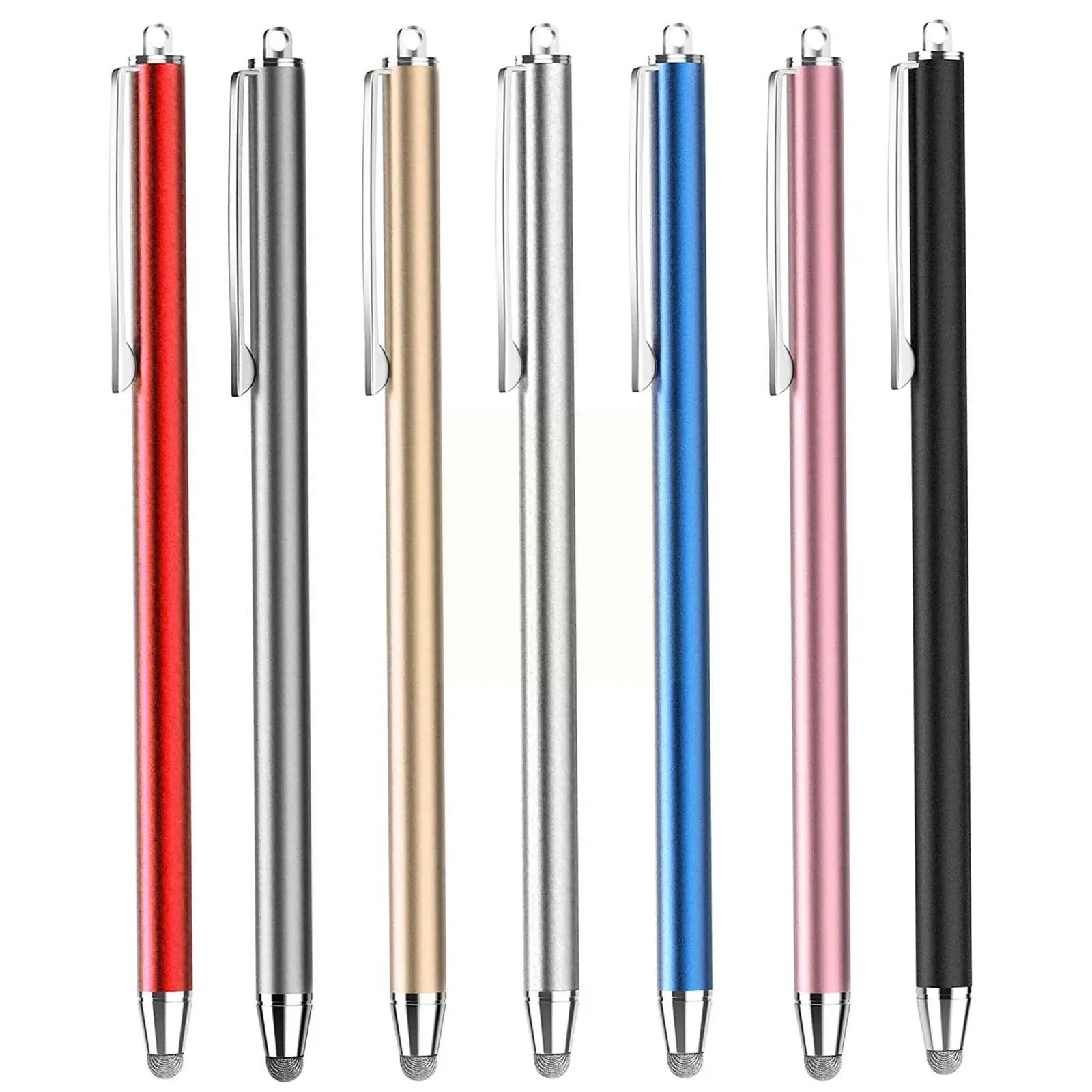 

2022 Portable Cloth Head Stylus Screen Digital Pen For Smartphones Tablet Stylus Pen Conductive Sucker Fiber Ti D6Y4