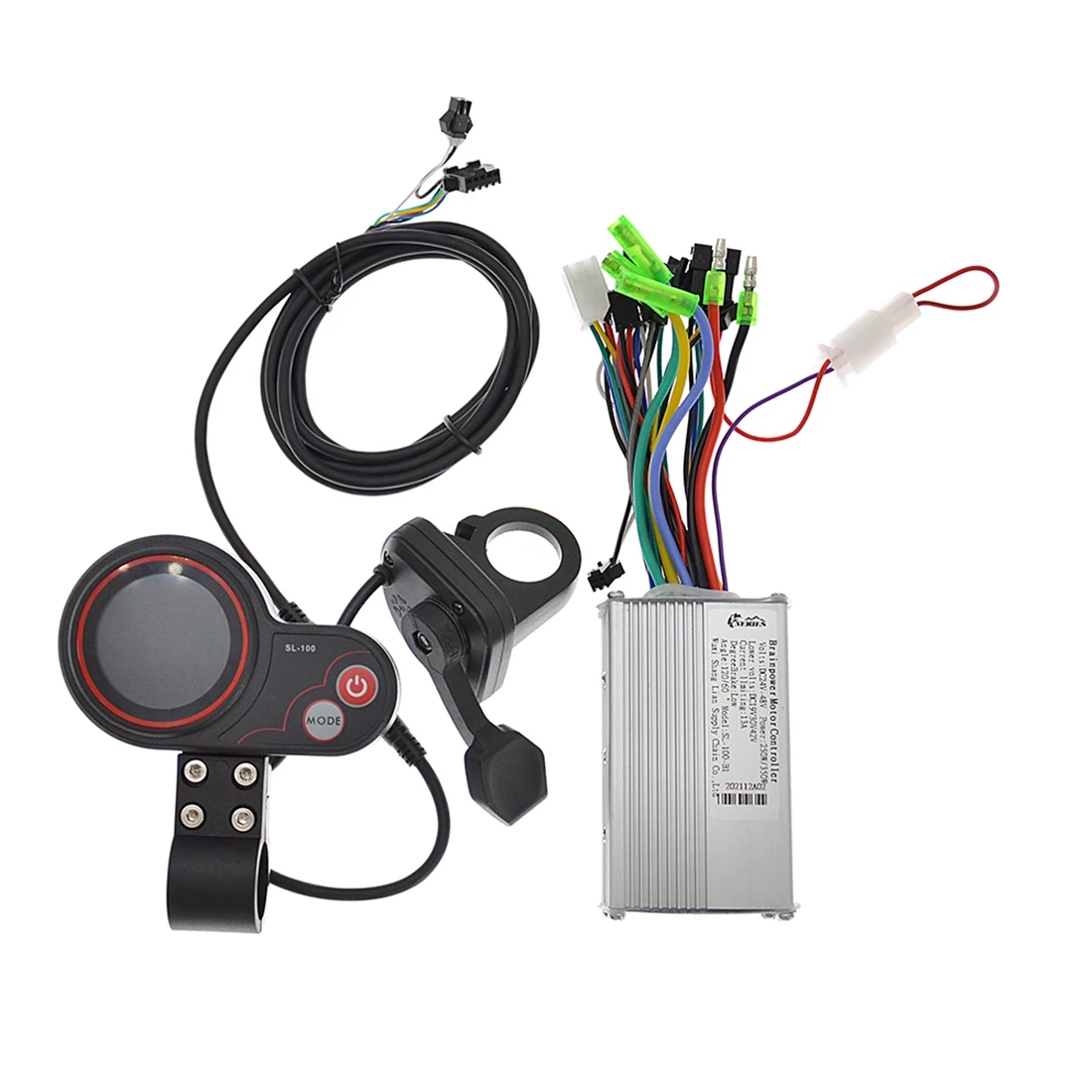

Electric Scooter Motor Controller Intelligent Brushless Motor Controller+Instrument Display for 10 Inch Scooter,24V 48V