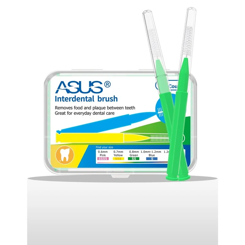 60 шт./компл. I-образная межзубная щетка Denta Floss межзубные средства для очистки
