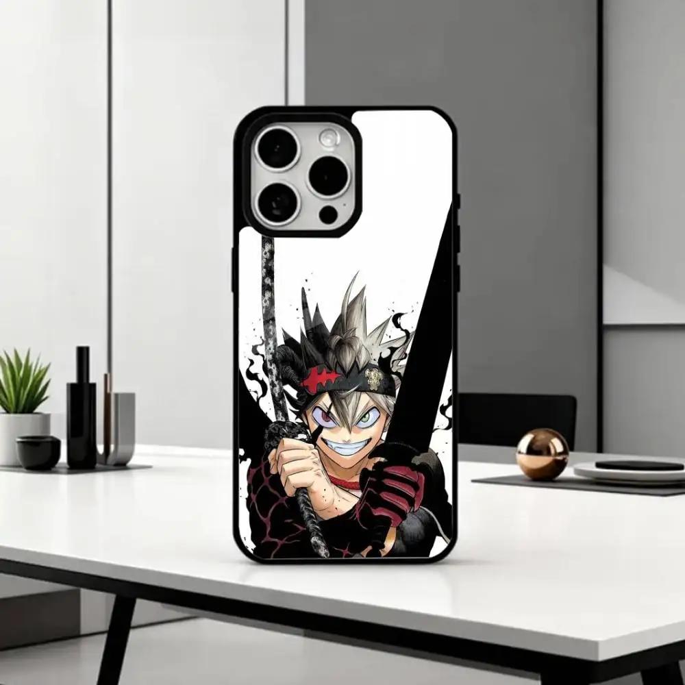 Фото Чехол Magic B-Black C-Clover для iPhone 17, 16, 15, 14, 13, 12, 11 Plus, Pro Max, магнитный, для беспроводной зарядки MagSafe №3
