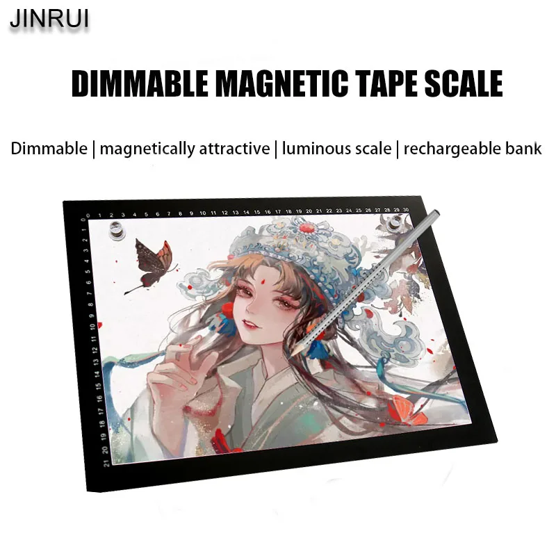 B4 Electronic Board Drawing Tablet Copy Table LED Light Box Third Gear Dimming Art Sketching PCabaĺlaintingCabaĺlet Put Pictures
