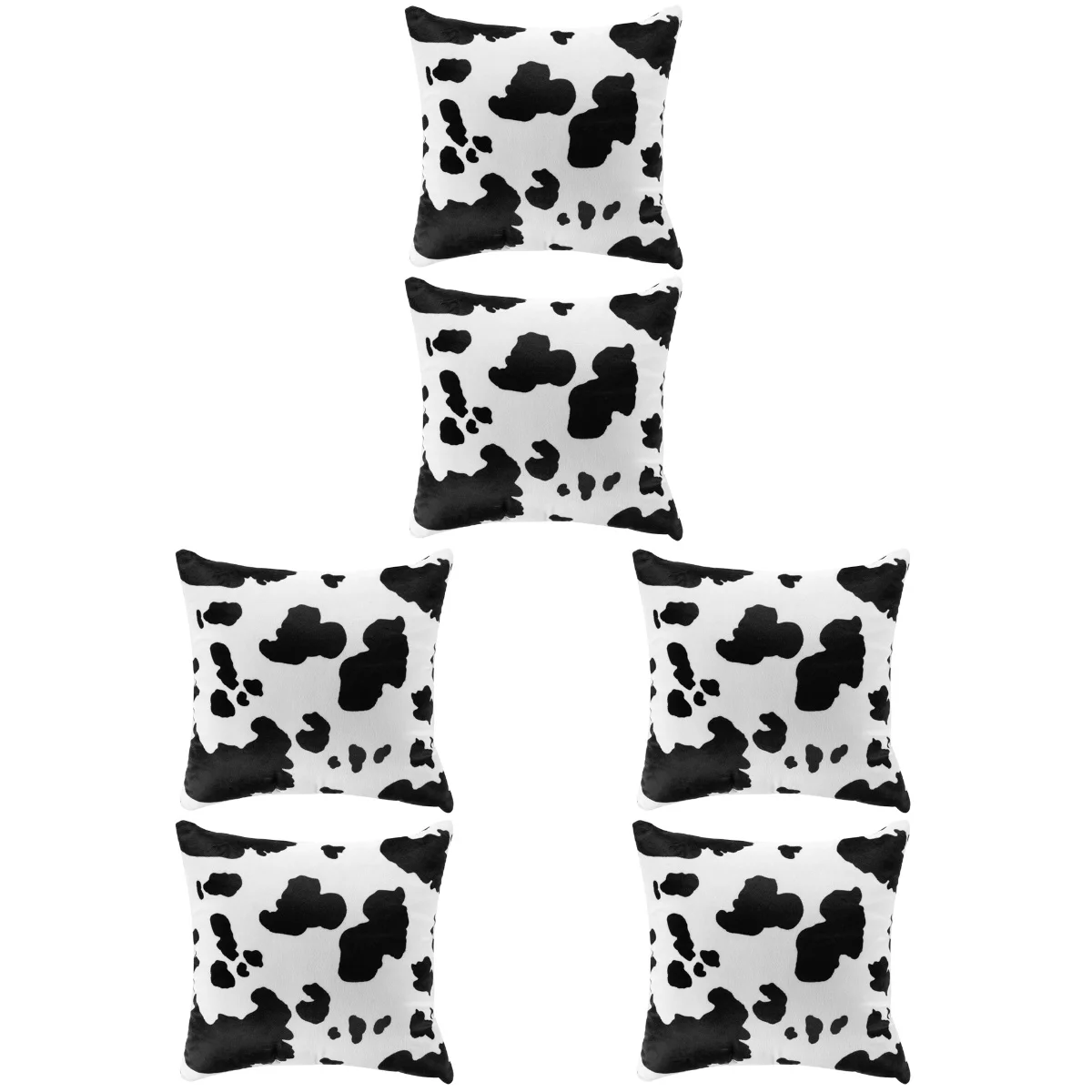 

6 шт. чехол для подушки Чехол для диванной подушки Чехол с коровьим узором чехол для подушки
