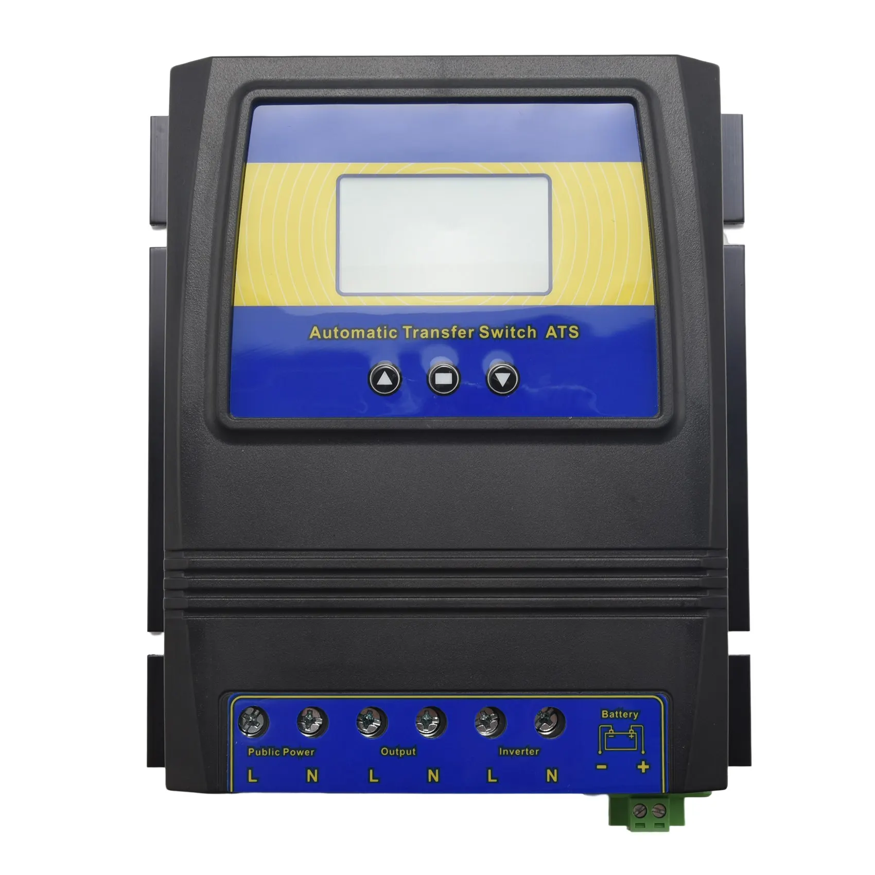

Automatic ATS Dual Power Transfer Switch Solar Charge Controller for Solar Wind System DC 12V 24V 48V AC 110V 220V On/Off Grid