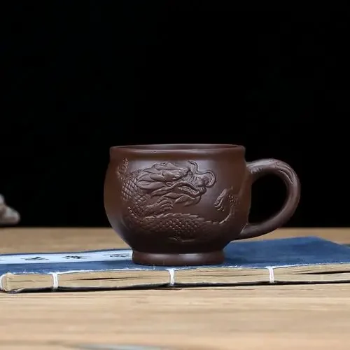 

Ручная чашка из фиолетовой глины JINGDE TEA SET