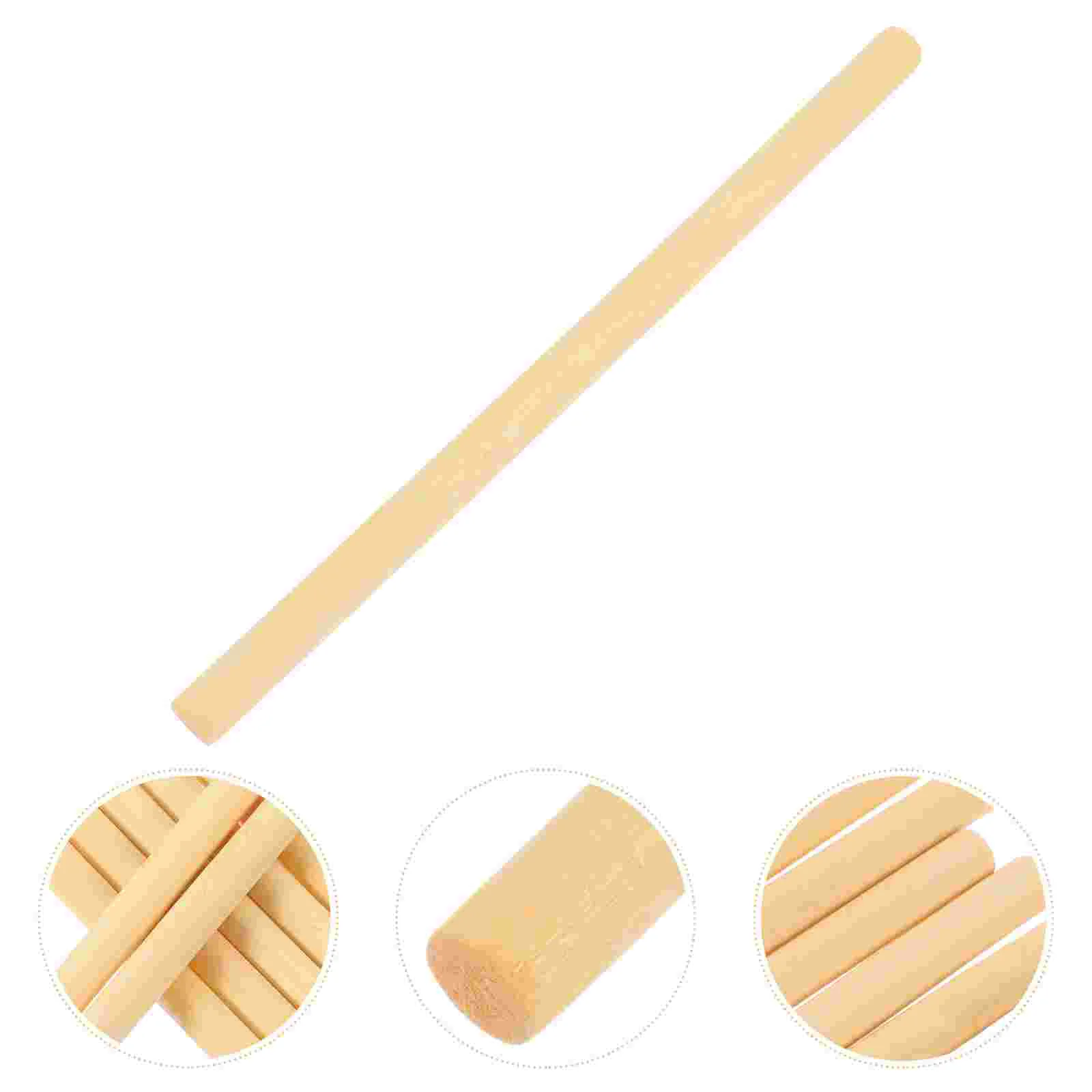 

100pcs DIY Wood Sticks Wooden Rods Unfinished Wood Rods for DIY Tapestry