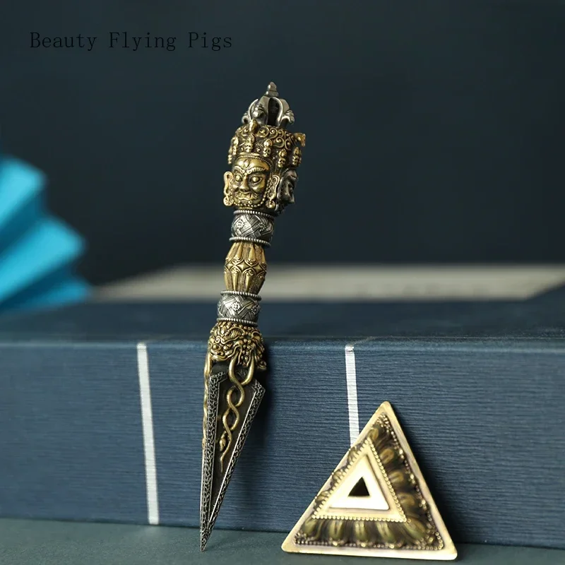 1 шт. медный Тибетский артефакт для рассекания демонов