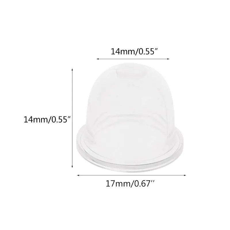 

10Pcs 17mm Carburetor Carb Primer Bulb Cap For Chainsaw Blower Trimmer