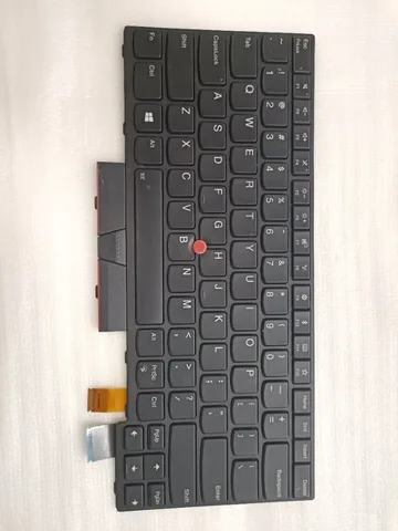 Б/у оригинальная клавиатура для Lenovo Thinkpad T470 T480, английская с подсветкой 01HX528 01AX569 01AX487