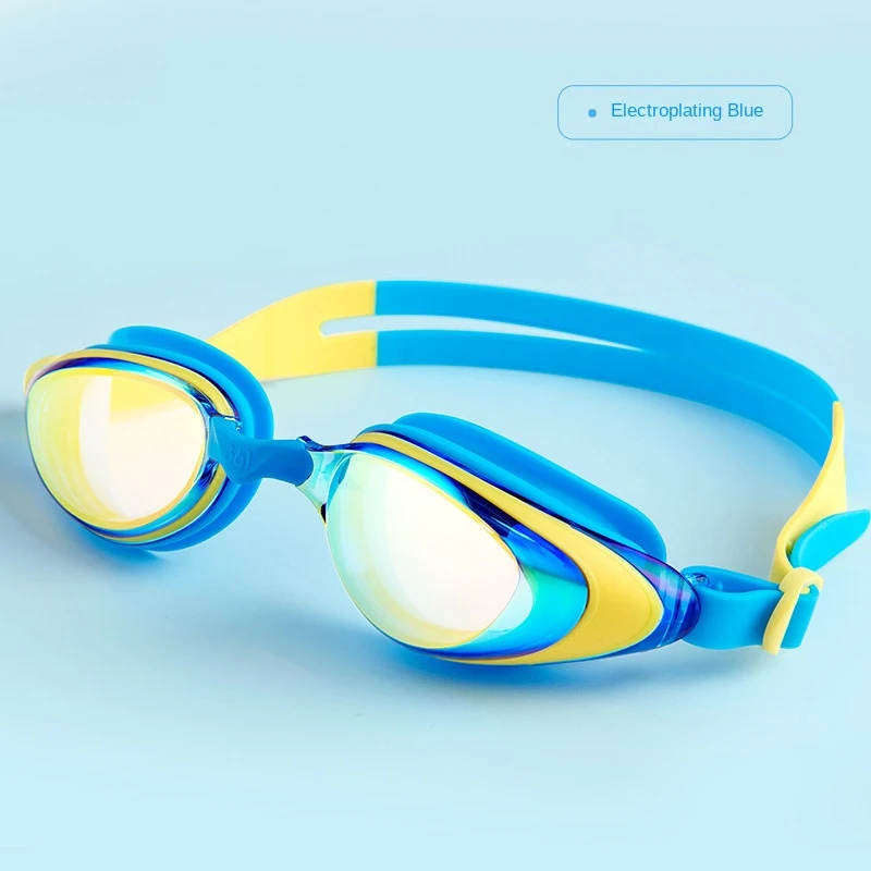 

Professional Kids Swimming Goggles Boys Girls HD Swim Eyewear Eyes Protection Waterproof Adjustable Children Pool Glasses