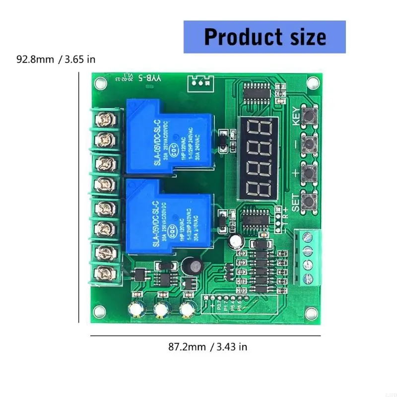 Плата двигателя 12 В 24 с передним модулем обратного цикла времени