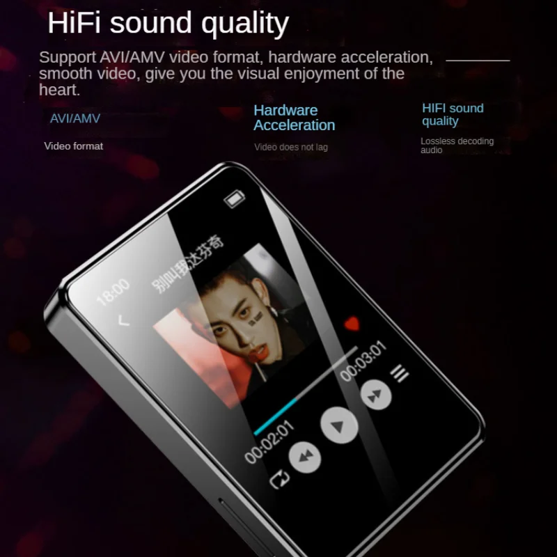 Bluetooth MP4/MP3 полносенсорный школьный плеер электронная книга прослушивание