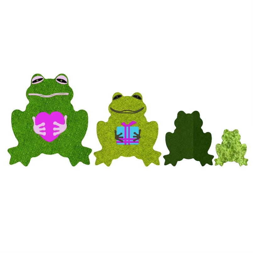 

Four Specifications Cartoon Animals Big Frog,Plastic Mold,Cake Fondant Tools,Cookie Sushi And Fruits Cutters