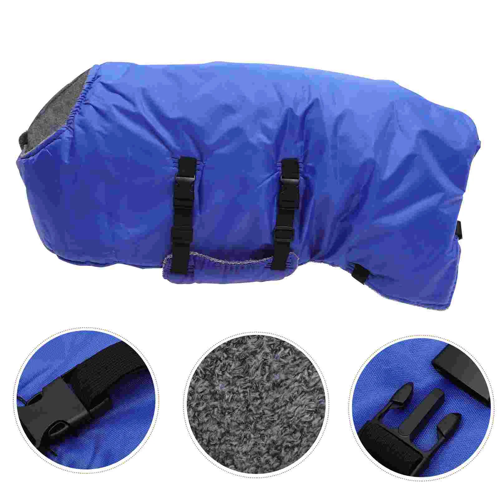 

Farm Calf Vest Warm Clothing Winter Coat Warm Apparel Pasture Cold Proof Clothing Calf Dog Wrap Thermal Insulation Coat Vest