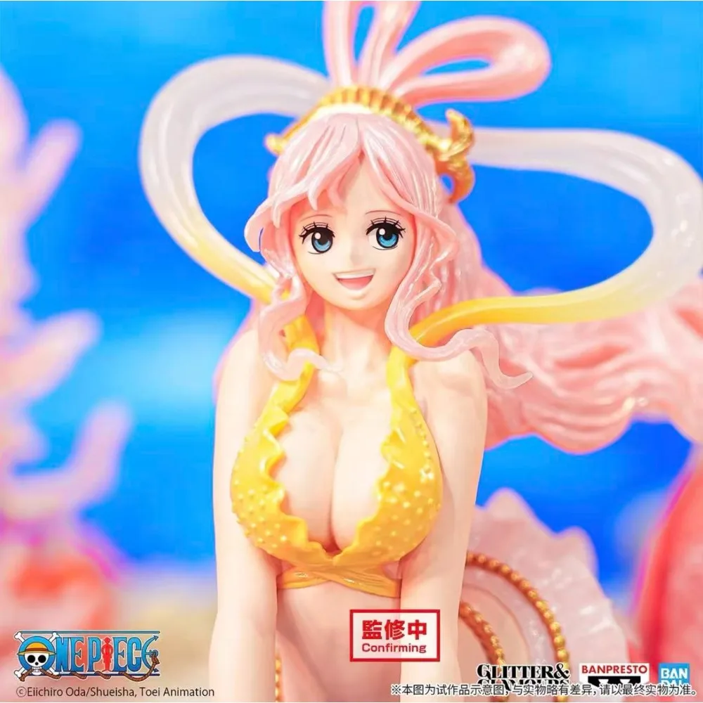 Фото В наличии: Фигурка Bandai Banpresto One Piece GLITTER GLAMOURS Ширахоши (Специальная расцветка) — Принцесса-русалка, аниме-игрушка, подарок №2