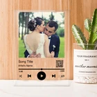 Пользовательские фото акриловая доска музыкальная доска код песни альбом Обложка доска персонализированные QR код