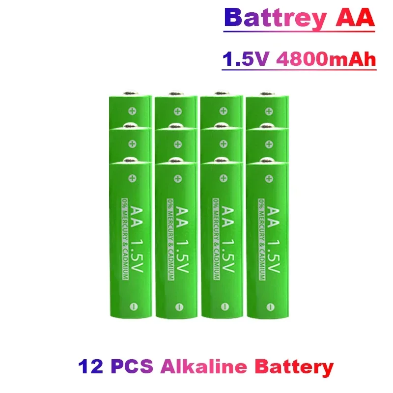 

aa rechargeable battery 4800mAh 1.5V aa battery suitable for toy remote controls and more pilas recargables aa