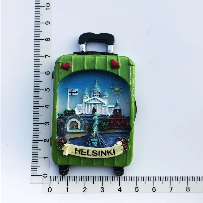 

3D магниты на холодильник из смолы Европа Финляндия