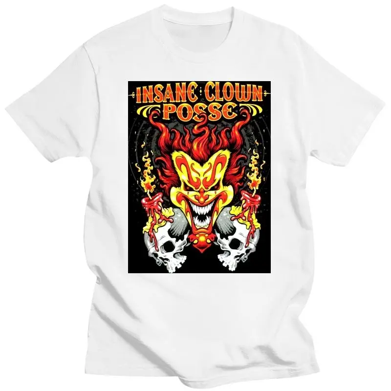 Mens Clothing Insane Clown Posse Bring It On Joker Black T Shirt  Official ICP Merch Gift Print T-ShirtHip Hop Tee Shirt ARRIVAL