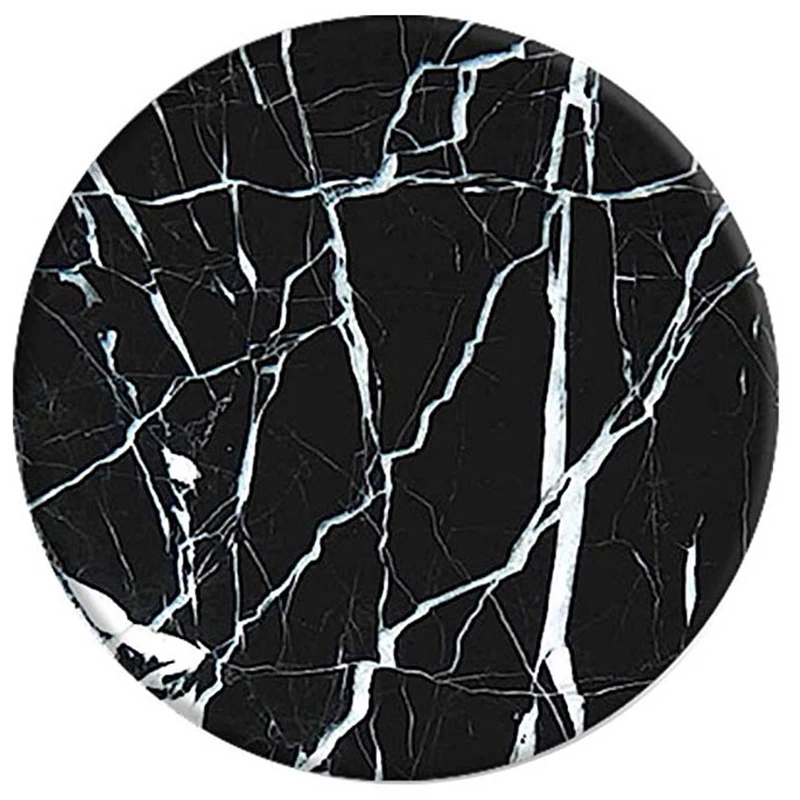 Черно-белый мраморный держатель для телефона дешевый сотовый Попсокет складная