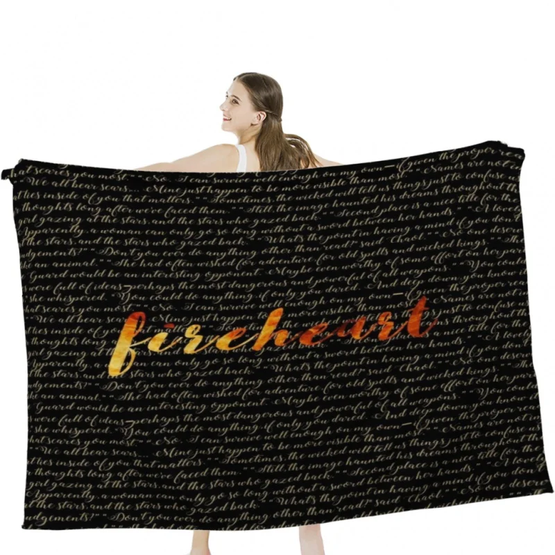 

Дизайнерское одеяло Fireheart, мягкое теплое покрывало