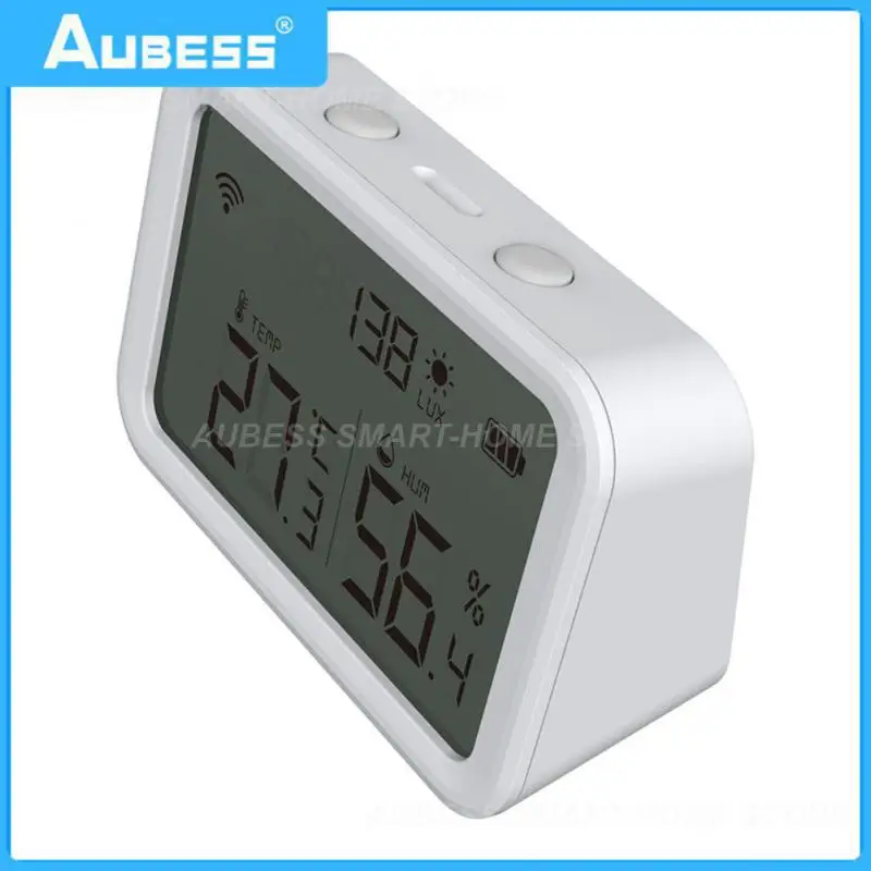 

Indoor Hygrometer Thermometer Wifi Smart Temperature Humidity Sensor Tuya Wireless Works With Alexa Google Home