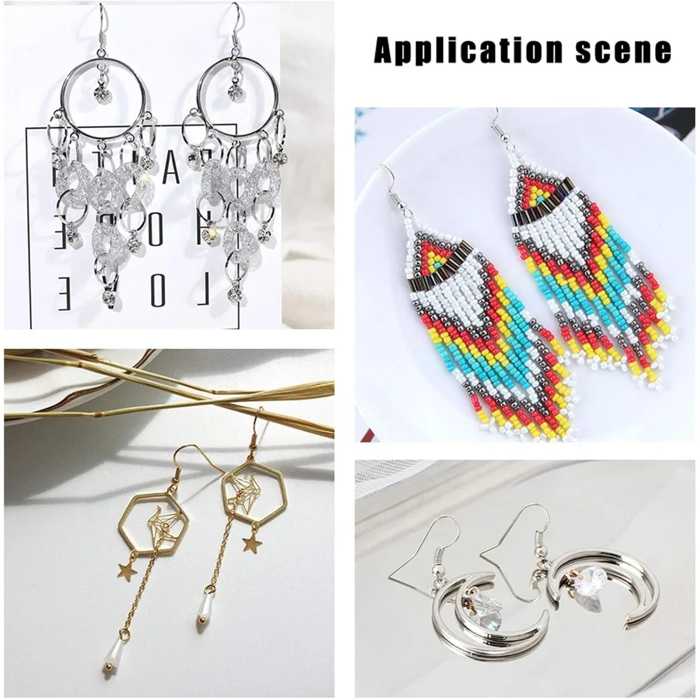 300 шт. крючки для сережек с колец скакания наборы изготовления из гипоаллергенной