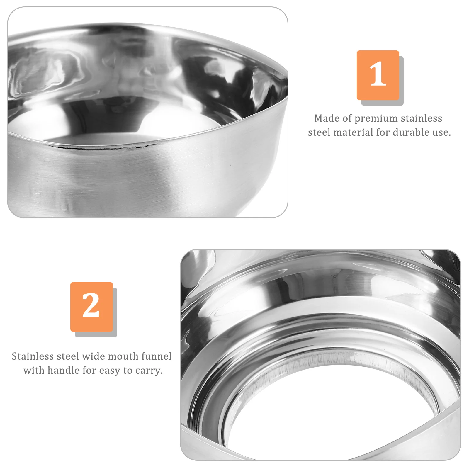 Воронка из нержавеющей стали достойный канель кухонный гаджет ресторан воронка