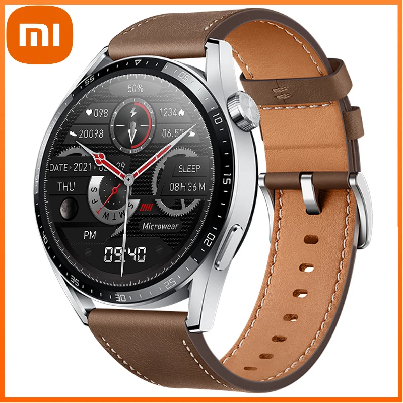 

Xiaomi For Phone HUAWEI Samsung IPhone Smartwatch Men Android Answer Call Waterproof Smart Watch Man Blood Pressure Oxygen