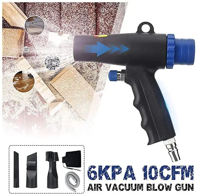 

2 In 1 6KPA 10CFM Air Duster Compressor Pneumatic Blowing And Vacuuming Dual Purpose Gun Exhaust Gun Blower Car Vacuum Cleaner