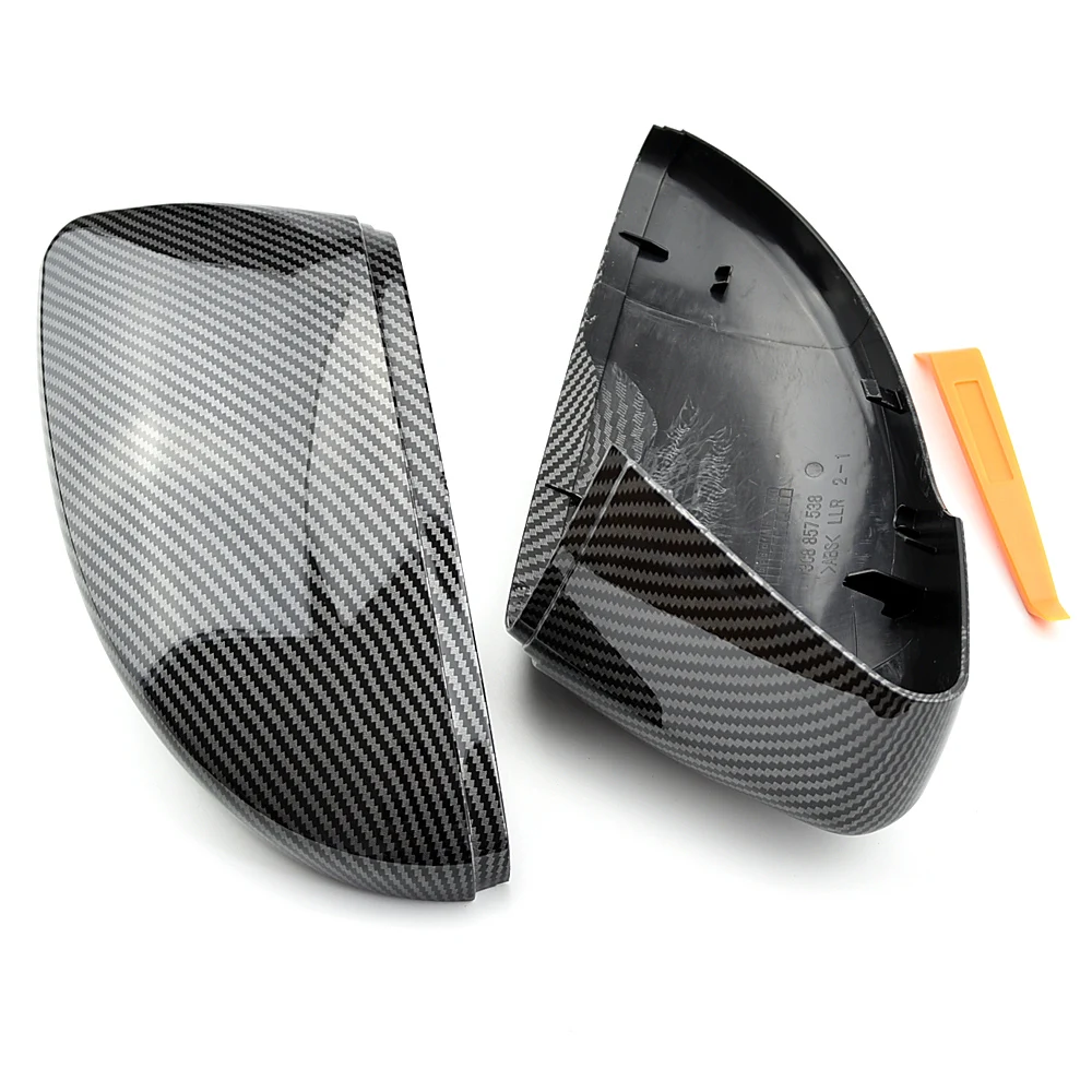 

For Volkswagen Car Side Wing Mirror Cover For Scirocco Passat B7 CC Beatle Rearview Mirror Cover Caps