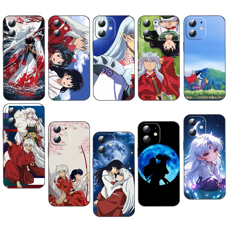 Мягкий силиконовый чехол YR-6 Inuyasha Sesshomall для Huawei Y5P Y6P Y8P Y7A Y9A Y6 Y7 Y9 2018 2019 Honor 7C 8X 20
