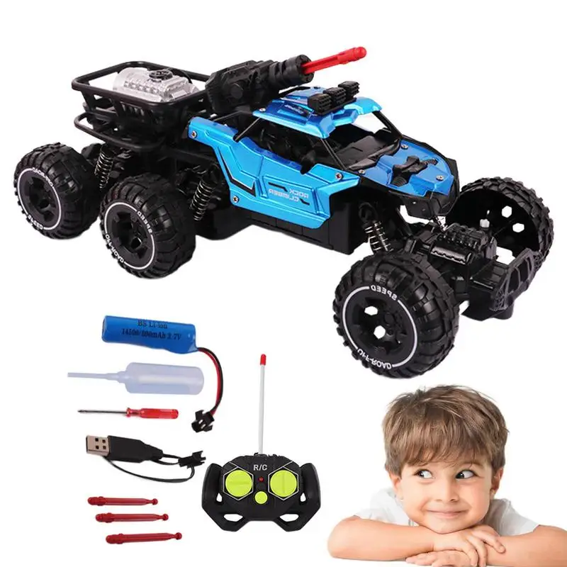 

Радиоуправляемые внедорожники, перезаряжаемые автомобили из сплава для детей, радиоуправляемые внедорожники, мощный автомобиль с мотором, игрушки с амортизирующим эффектом Sprayable Six