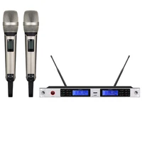 professional glx skm9000 advanced digital wireless home stage ktv dj karaoke sing microphone 2 handheld dynamic system