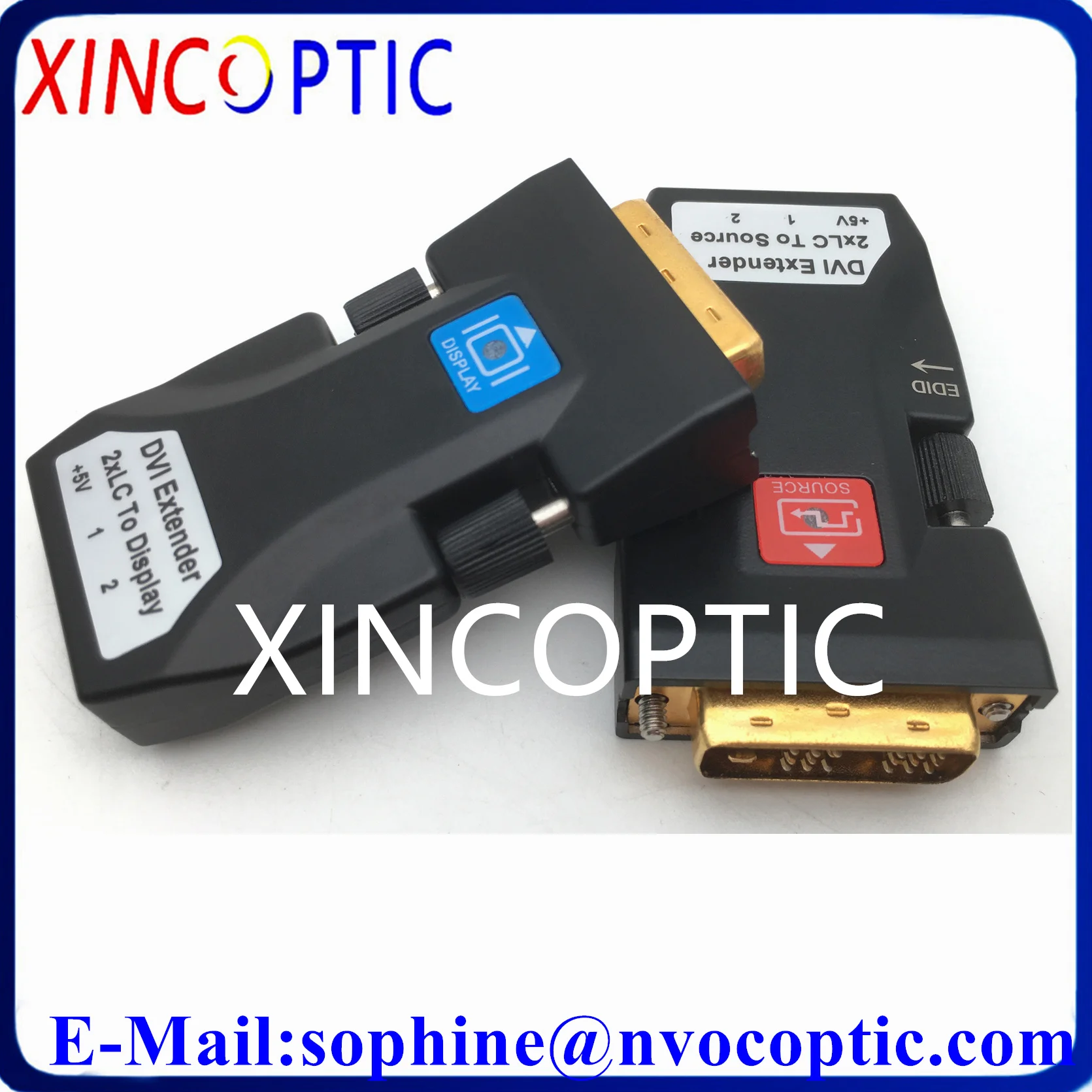 Двухъядерный мини-оптический 18Pin DVI-D Extender 1920*1080P @ 60 Гц 2 км однорежимный 1310nm