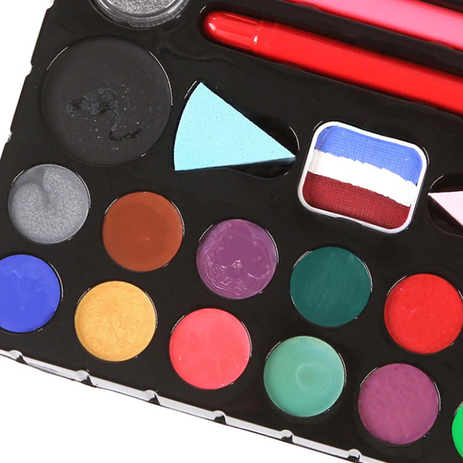 

Professional Face Body Paint Kit Palette Washable Facepaint Halloween Makeup