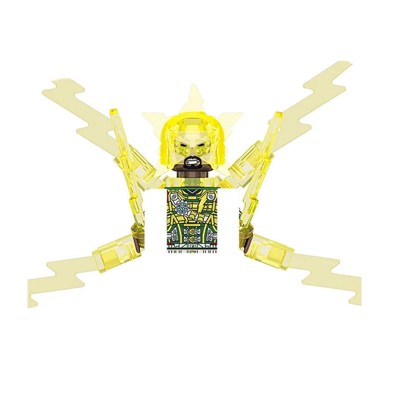 Новые супергерои миниатюрные фигурки паука-Гвен кирпичи Веном строительные