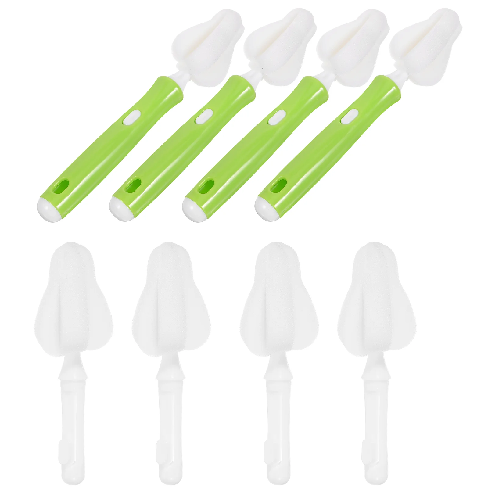 

Cleaning Brush Pacifier Cleaner Replaceable Milk Bottle Replacement Sponge Head Baby