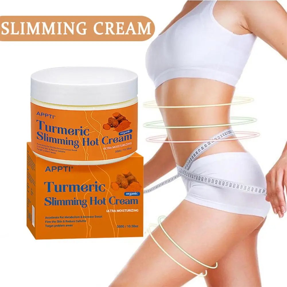 

300g Ginger Fat Burning Cream Anti-cellulite Shaping Gel Moisturizing Firming Full Body Leg Waist Slimming Weight Loss Massaging