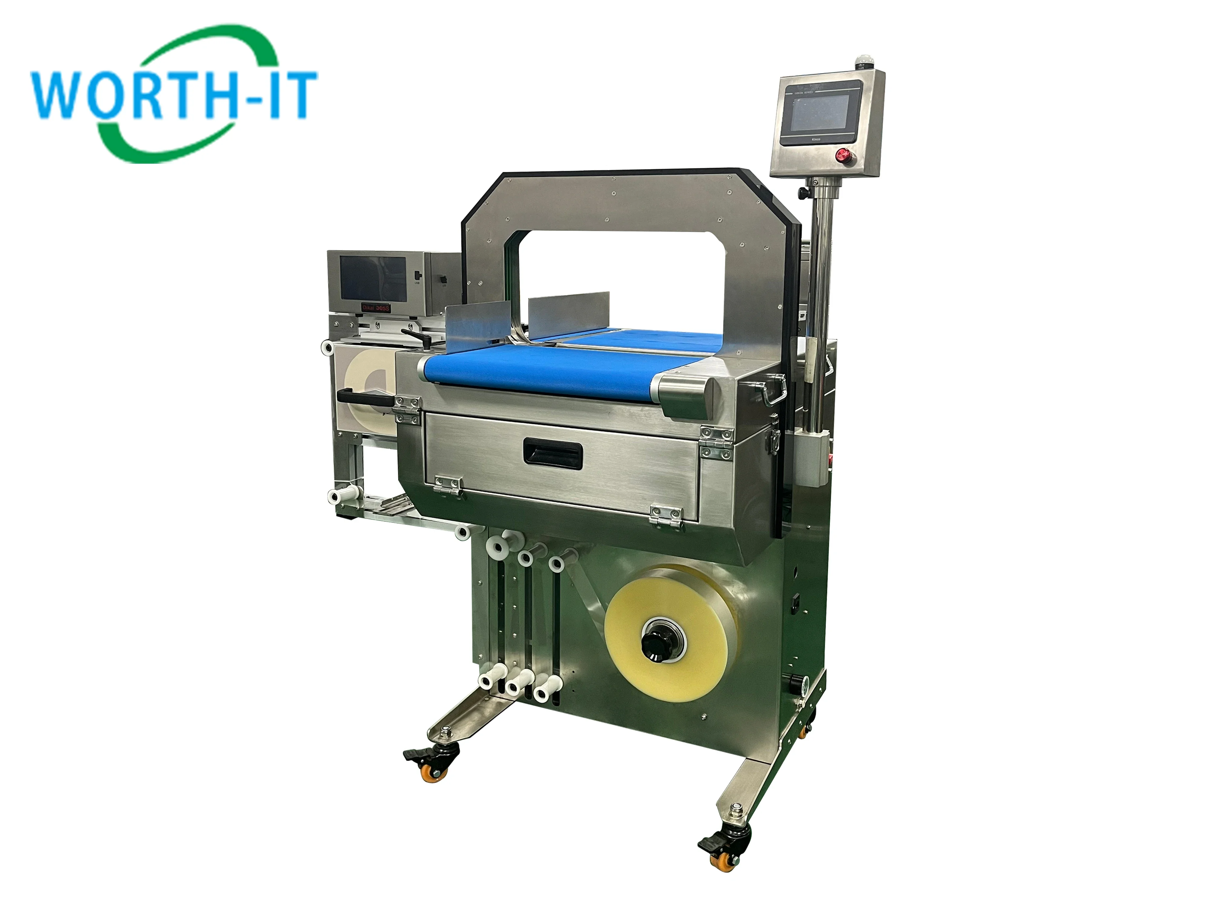 Машина для обвязки нового типа с принтером Markem OPP машина пленки и онлайн-печати