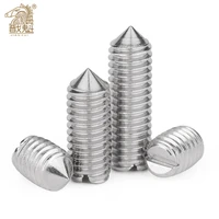 slotted screw m1 6 m2 5 m3 m4 m5 m6 stainless steel 304 a2 70 10 pieces batch